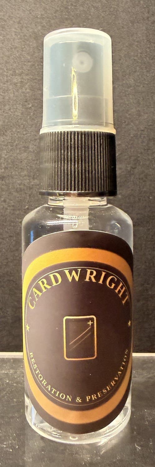 Bottle of Cardwright Card Spray